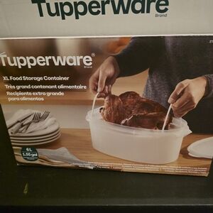 Tupperware XL Food Storage Container  6L 1.55 Gallon NIB